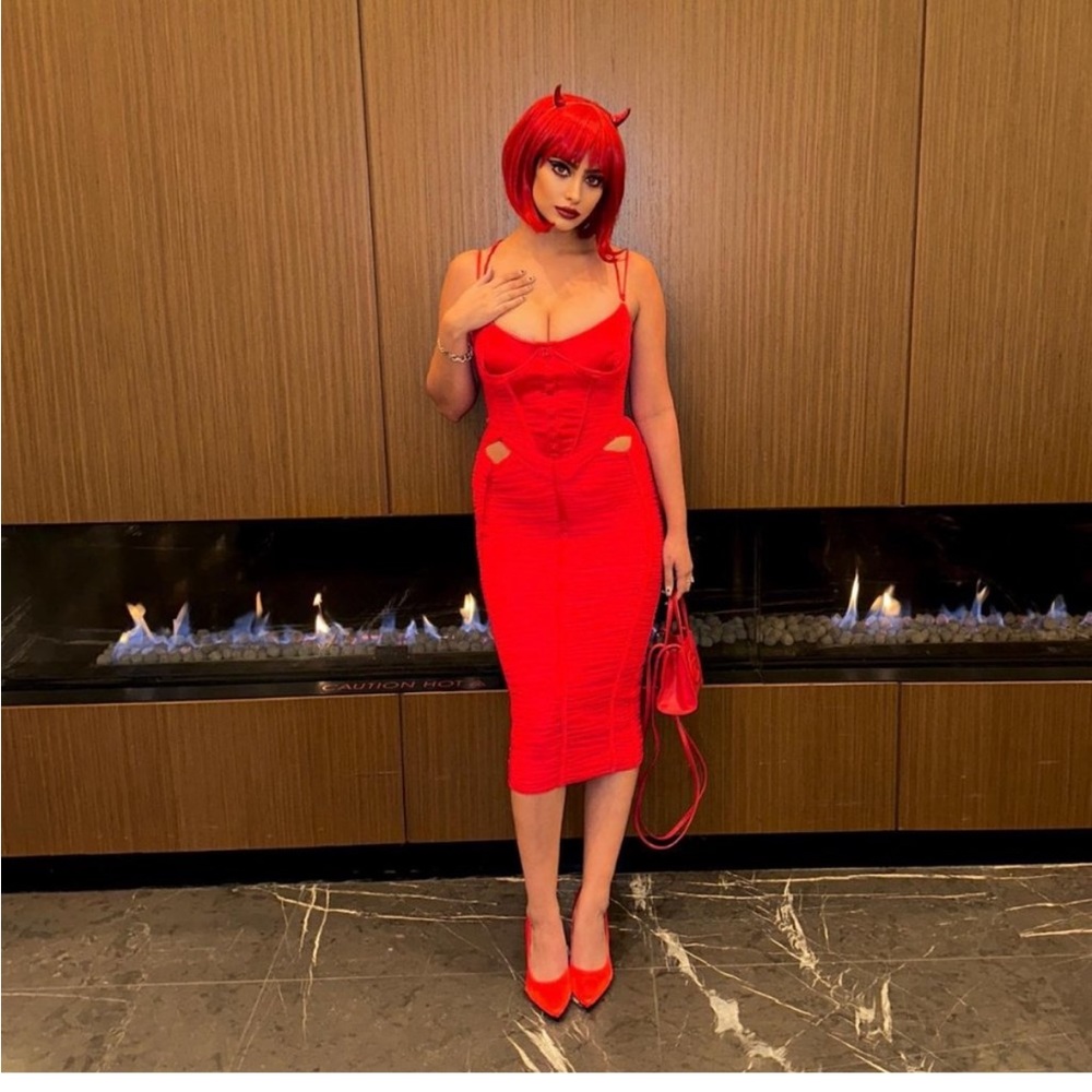 House Of CB Maya Rouched Dress